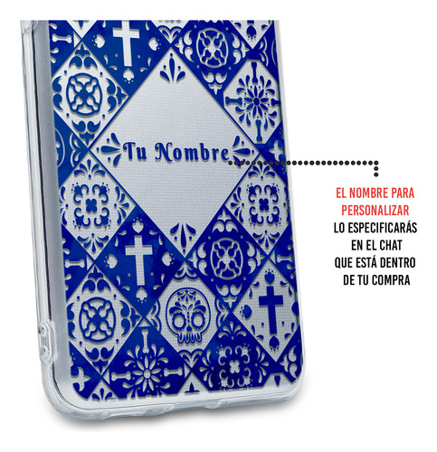 Funda Para Cubot Para Mujer Talavera Calaveras Con Nombre