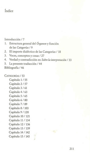 Categorias - Aristoteles - Losada