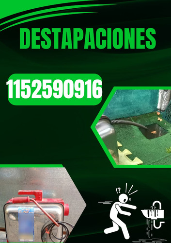 Destapacion Cloaca Pluvial Monte Grande Burzaco Cannig