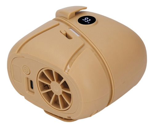 Ventilador De Cintura Para Colgar Al Aire Libre, Pantalla Le