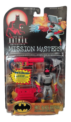 Anti Blaze Batman Mission Masters Hasbro Vintage