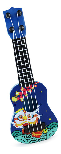 Ukelele Infantil Modelo Cartoon Lion De 4 Cuerdas Para Princ