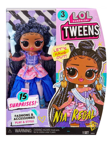 Lol Surprise Tweens Series 3 Muñeca Nia Regal Original