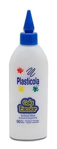 Plasticola Blanca Escolar Tradicional X90grs. 