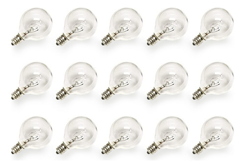 Bombillas De Repuesto Para G40 Guirnalda Luces Teker 15 Pack