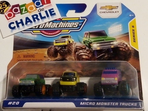 Micro Machines | Chevrolet | Micro Monster Trucks 