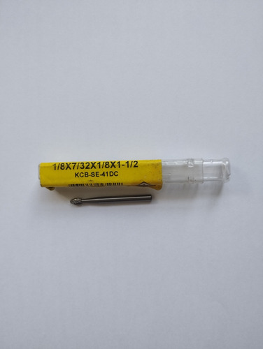 Fresa Lima Rotativa Carburo Puntabola Klingspor 1/8x7/32x1/8