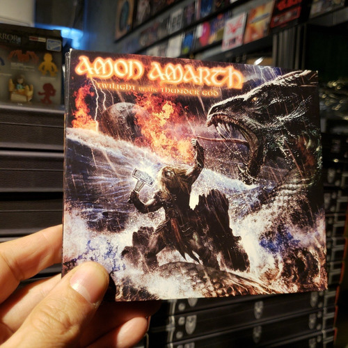 Amon Amarth - Twilight Of The Thunder God Cd + Dvd 2008 Us 