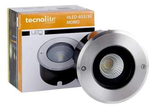 Lampara Empotrada En Piso Satin 14w Luz Suave Cálida Hled-65