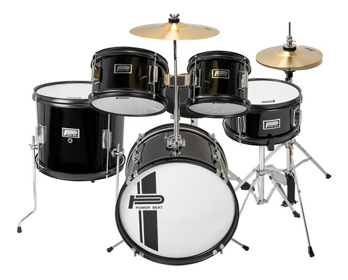 Bateria Infantil Power Beat Jbj1046 Black