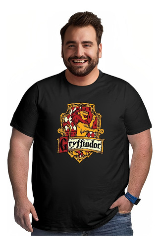 Polera Harry Potter  Gryffindor Tallas Grandes 2xl 3xl 4xl