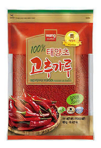 Gochugaru Pimenta Vermelha Coreana Em Pó Grossa 1kg