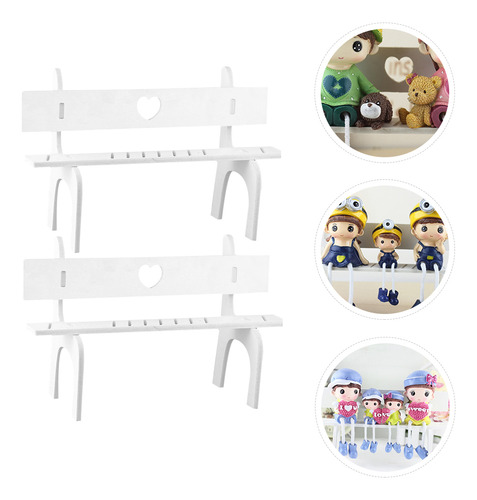 Taburete Para Silla Pequeña En Miniatura, 2 Juegos