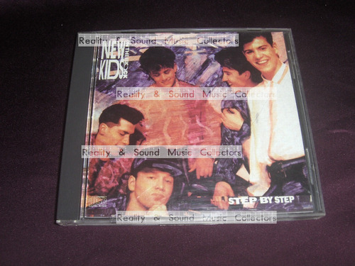 New Kids On The Block Step By Step Cd Cbs Usa 1990 (Usado)