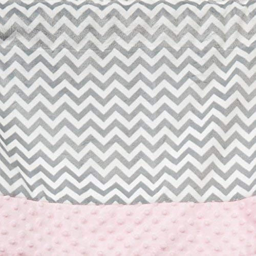 Ropa De Cama De Muñeca Baby Minky Chevron Window Valance, Ro