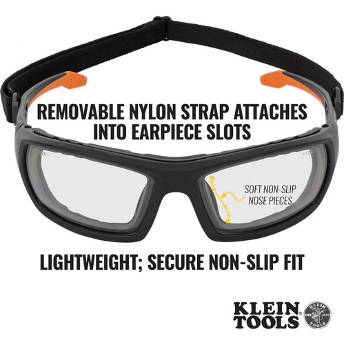 Klein Tools 60470 Professional Full-frame Gasket Safety Yyn