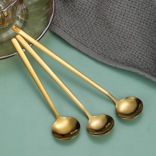 Cuchara De Acero Inoxidable Para Vajilla, Sopa, Té Y Café