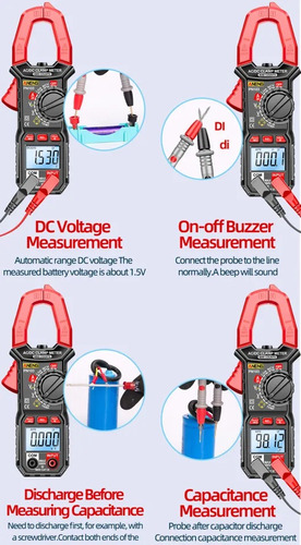 Tester Amperimetro Ac Dc 