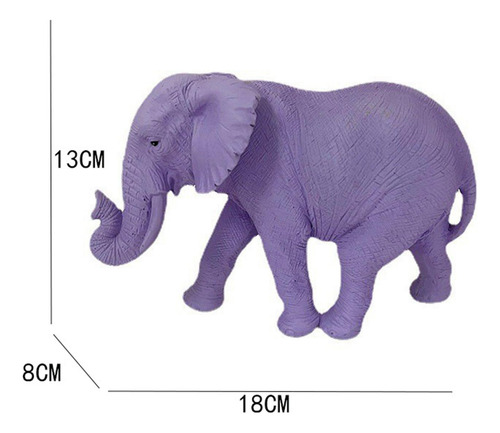 Estatua De Adorno De Coleccionable Arte Moderno Violeta