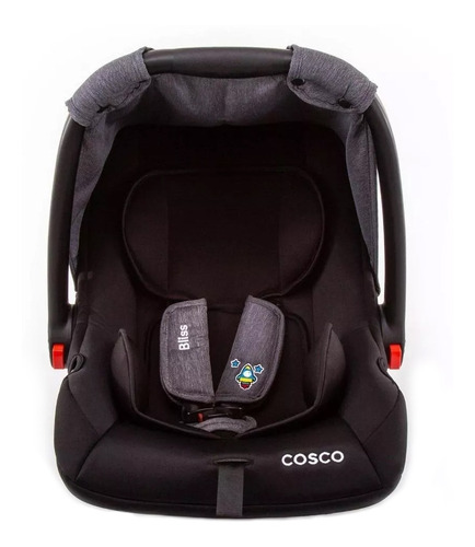 Bebê conforto Cosco Bliss cinza-patch