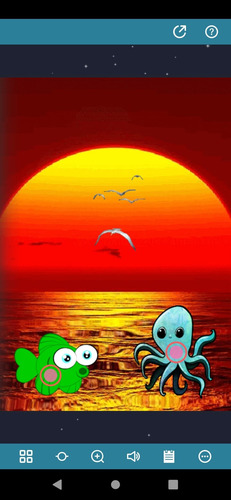 Libro Animales Del Mar Niños Interactivo + Pdf Colorear