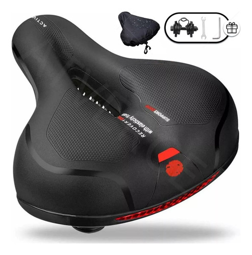 Asiento Sillin Bicicleta Mtb Cojin Suave Comodo Prostatico