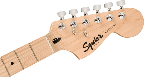 Guitarra elétrica Squier Sonic, Mustang Hh, rosa flash, rosa, material Maple Fingerboard, orientação à direita