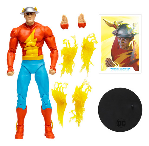 Figura De Acción Original De Mcfarlane The Flash Jay Garrick