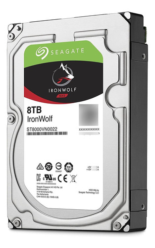 Disco Duro Para Nas Ironwolf 3.5 8tb Sata Iii 7200 Rpm