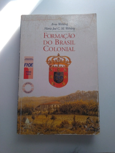 Livro Formação Do Brasil Colonial 