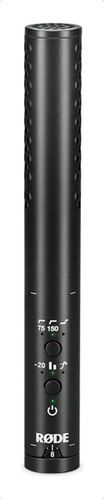 Micrófono Rode VideoMic NTG Condensador Supercardioide color negro