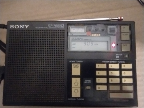 Radio Multi Banda Sony Icf- 7600      **con Banda Lateral**