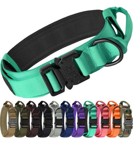 Joytale Collar Táctico Para Perro Con Asa, Collar Militar R