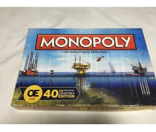 Juego De Mesa Monopoly 40 Aniversario Offshore Engineer