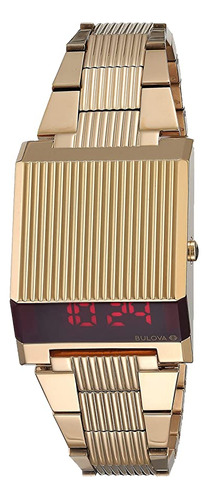 Bulova Computron 97c110 Reloj, Digital, Movimiento De Cuarz.