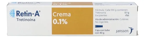 comprar Retin A. 0.1%. Tretinoina Crema Acné Manchas Estrías Arrugas