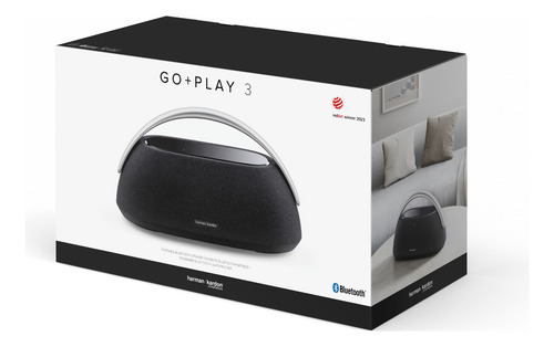 Caixa de Som Portátil Bluetooth Harman Kardon Go Play 3 160W Preto