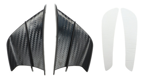 Fairing Wing 1 Pair Motorcycle Wind Carbon Fibre Style