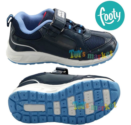Imagen 6 de 10 de Zapatillas Con Luces Led Footy Disney Mickey Minnie Frozen