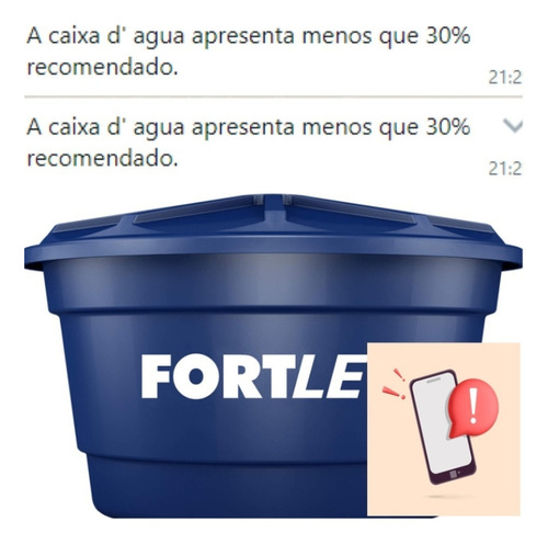 Sensor Nível De Água E Vazamento - Alertas Via E-mail