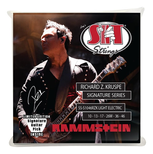S.i.t. String Srzk1046 Richard Kruspe Rammstein Signature - 