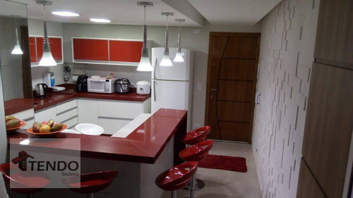 Imagem 1 de 15 de Cobertura 127 M² - Venda - 2 Dormitórios - 1 Suíte - Vila Falchi - Mauá/sp / Imob03 - Co0084