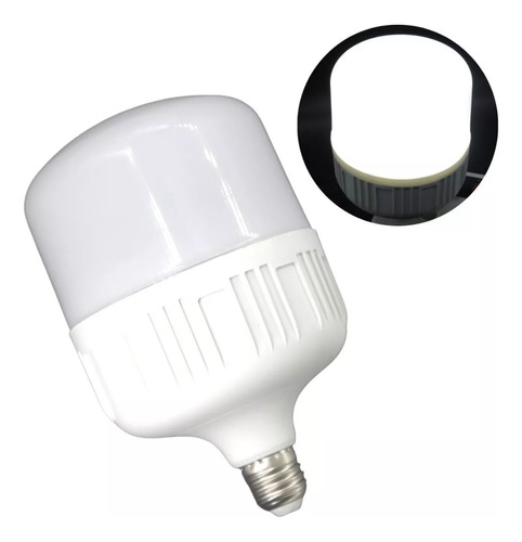 Foco Led Tipo Bala 50w Excelente Brillo Luz Blanca Oferta 