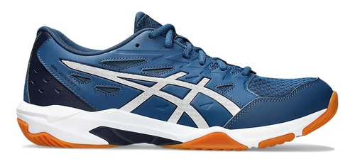 Tenis Asics Gel-rocket 11 Mako Blue- Pure Silver  Hombre