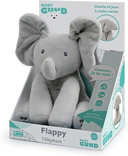 Peluche Flappy El Elefante Con Sonido Y Movimiento Premium