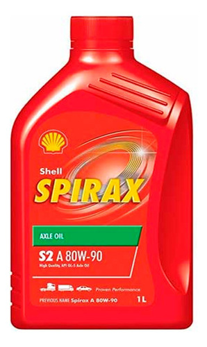 Aceite Shell Spirax A 80w90 Transmisión Manual