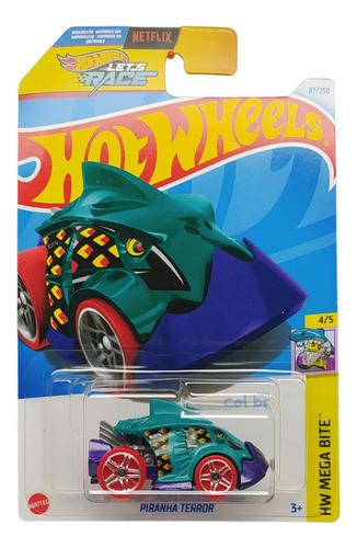 Hot Wheels Hwargento Piranha Terror J4947 2024 Color Verde