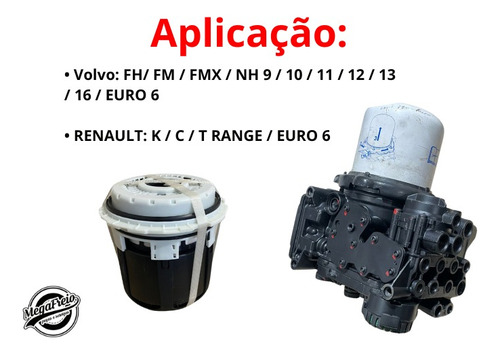Filtro Da Válvula Apu Volvo Fh Fm - Knorr