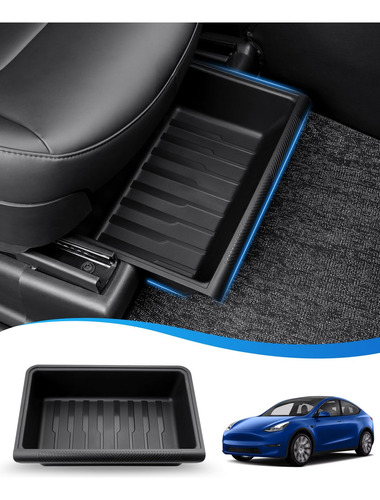 Caja Organizadora Para Debajo Asiento Tesla Model Accesorio