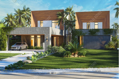 Villa Nueva En Cap Cana, 2 Niveles, 5 Habitaciones 